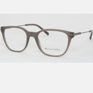 Bulgari Gray Eyeglasses with Blue Light Filter